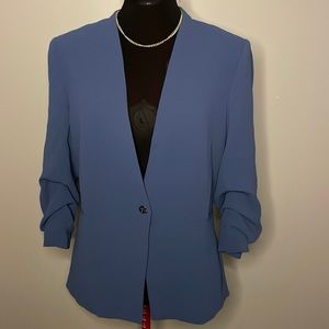 Collarless Blazer